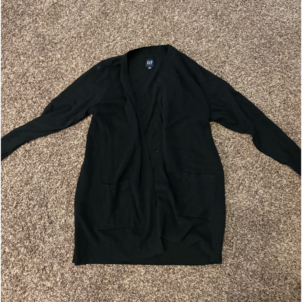 Women’s black cardigan